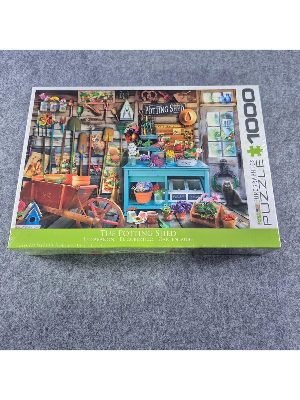 NEW SEALED Eurographics The Potting Shed 1000-Piece Puzzle